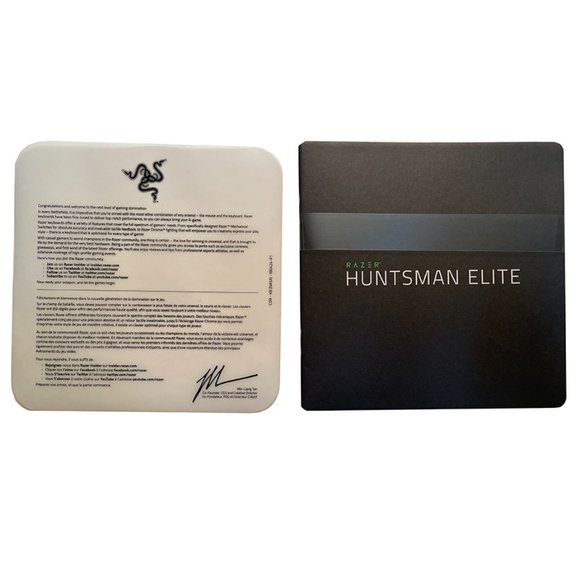 RAZER HUNTSMAN ELITE GAMING KEYBOARD - Picture 5 of 10